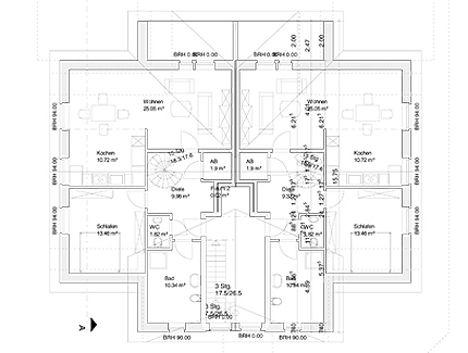PDF Download Grundriss Dachgeschoss Alte Molkerei Steinfurt-Borghorst